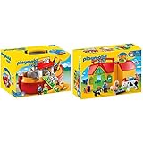Playmobil 6962 - Mein Mitnehm Bauernhof & 6765 - Meine Mitnehm-Arche Noah