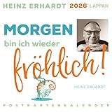 Heinz Erhardt Postkartenkalender 2026: Wochenkalender mit 53 Postkarten