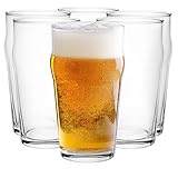 Glasmark KROSNO 1992 Biergläser Set 6 Stück 530 ml Pils Bierglas Stout Ale Gläser Für Bier Bierseidel Bierkrug Spülmaschinengeeignet