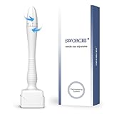 Derma-Stempel, Derma Stamp Einstellbar Microneedling Dermastamp Derma Roller 0-3mm,Professioneller 140 Titanium Pins Derma Roller Microneedle Dermapen für Haar Bart Gesicht Körper