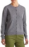United Colors of Benetton Damen Maglia Coreana M/L 1002d5485 Strickjacke, grau, M