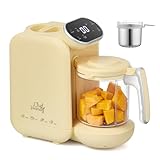 Chefhandy Babynahrungszubereiter 5-in-1 Babynahrungsprozessor,Babynahrungszubereiter,Babybrei Zubereiter,Baby Food Maker für jede Beikost-Phase & alle Entwicklungsstufen
