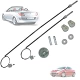 Twowinds - Fensterheber Reparatursatz 8201010933 Kompatibel mit Renault Megane II Coupe Cabriolet CC (2002-2009) - Linke Hintere Tür