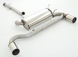Friedrich Motorsport Duplex-Sportauspuffanlage, passend für Mazda MX5 NA Roadster, 1.6l 16V 66/85kW / 1.9l 16V 96kW, Set mit Parkscheibe