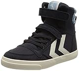 hummel Slimmer Stadil HIGH JR Sneaker, Iris Nero, 35 EU
