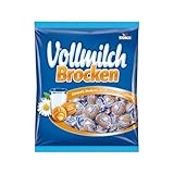 Vollmilch Brocken – 1 x 325g – Karamellbonbons mit Milchcreme-Füllung