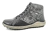 Remonte Damen R1497 Stiefeletten, Schwarz (Schwarz/Graphit/Asphalt 45), 39 EU