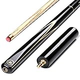AONETIGER Billard Queue Eschenholz 145 cm 3 Teilig Spitzen 9.7mm Mit Zubehör Verlängerung Tasche/Koffer Set Zu Wählen Profi Snooker Pool Cue Sticks