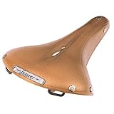 Lepper Unisex Fahrradsattel Tourer Authentic Line, Natur, TourerAuthenticLine