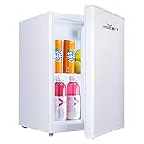 EintüRiger Mini Kühlbox Tragbarer KüHlschrank Elektrische Absorber-Kühlbox FüR Studentenwohnheime Energiesparend Lautlose/Weiß / 55L