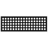 Gecheer Stufenmatten 5 STK. 25x75 cm Gummi, Antirutsch Stufenmatten Selbstklebend Stufenschutz Matte für Holztreppen Innentreppen Kellertreppen155630