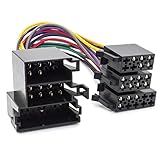 Mini ISO Adapter Kabel Display Umrüst TID MID Radio Steuerung kompatibel mit Opel