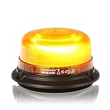 LED-MARTIN® Rundumleuchte - XR20 ECO - 12V/24V - Orange - Gelb - Magnetfuß - 3,5m Kabel - ECE-R65 - kompakte Bauform