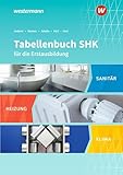 Tabellenbuch SHK für die Erstausbildung: Tabellenbuch