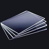 Acrylglas Platte 20x30cm 2mm | PMMA - Klar, Robust & Vielseitig | Zuschnitt von Acrylglas | Transparent | Kunststoffplatte | Materialstärke und Größe wählbar