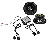 ESX QXE120 + QS-Two-ISO - 12cm Koax Lautsprecher + Endstufe | kompatibel mit Mercedes Benz W124