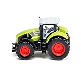 siku 1030, Claas Axion 950 Traktor, Metall/Kunststoff, Grün, Inkl. Anhängerkupplung, Räder mit gummierten Reifen