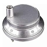 Geroosaty 100Ppr 4-Terminal Elektronisches Handrad Manueller Impulsgeber 5V-24V CNC-System Handimpulsdrehmaschine Handkurbel