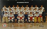 Mannschaftskarte EV Landshut 1983/84 (Eishockey)