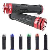 Lenkergriffe kompatibel mit Husqvarna TE 510, TE 610, TE 630 / TR 650 (Laser/Rot)