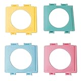 advancethy Hamst-Tunnel-Rohrverschraubungen, Hamst-Tunnel-Rohrverbindungsplatte, Hamsterkäfig, Tunnel-Spielzeug, externes Zubehör für Kleintierkäfig (1 Stück)