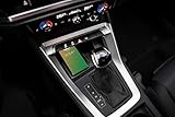 INBAY 10W Handyhalterung Auto Ablagefach Induktiv/Kabellos passend für Audi Q3/Q3 Sportback (F3) - Autohalterung Zubehör Innenraum - Qi