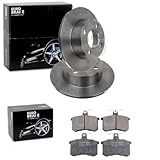 BandelOne enthält Eurobrake Bremsscheiben + Beläge hinten passend für 80 90 Typ 81 85 89 B4