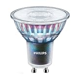 Philips LED-Lampe MASTER LEDspot ExpertColor 5.5-50W GU10 930 36D 220-240V, Weiß-schwarz-grau