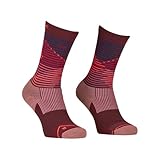 ORTOVOX ALL MOUNTAIN MID SOCKS W - Warme Socken aus Merino-Mix mit viel technischem Komfort - ROT - DAMEN - 39-41