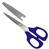 KAI Universalschere aus der Serie V5000 in blau - Gesamtlänge 16,5 cm - Schere zum Basteln, Allroundschere, Küchenschere - Made in Japan für höchste Qualitätsansprüche