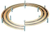 NOCH LAGGIES Gleiswendel-Komplettbausatz mit Gleisradius 194/230 mm, Aufbaukreis für Modellbahn Spur N, DIY Modellbau