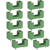 WITTKOWARE 10x Sicherungshalter für Leiterplatten-Printmontage, 5x20mm, Rastermaß 15mm, max. 10A/250V~