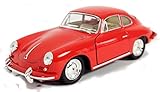 Schaepers Kaleidoskope Modellauto / Porsche 356 B / mit Rückzugantrieb /1:34 / ca. 12 cm / Vier Farben / Rot / Weiss / Blau oder Grün / Zufallsauswahl / Porsche