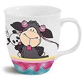 NICI - 40881 - Tasse, Schaf, Jolly Summer + Juicy, Hello Jolly, Porzellan, 9,5cm x 10cm