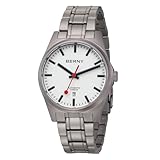BERNY Titanium Uhr Automatische Uhr für Männer Klassische mechanische Armbanduhr Titan-Armband Saphir Linse Leuchtendes Zifferblatt 10ATM wasserdichte Männer Casual Mode Uhren