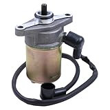 Anlasser Motor E Starter Motorrad Anlassermotor Startermotor Elektrostarter für GY6 50ccm 4 Takt China Roller 139QMB für Flex Tech AGM GMX ATU Baotian Benzhou Jinlun Jonway Qingqi Yiying Znen Longjia