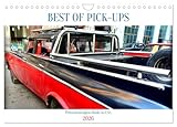BEST OF PICK-UPS - Pritschenwagen Made in USA (Wandkalender 2026 DIN A4 quer), CALVENDO Monatskalender: Oldtimer amerikanischer Pick-ups in Kuba (CALVENDO Mobilitaet)