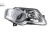 Johns, Scheinwerfer passend für VW Passat 05 3C 03/05-10/11 rechts + Leuchtmittel