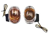 Streetparts24 Blinker Satz vorne E-geprüft passend für CPI Freaky, Keeway Hurricane, Focus, F-ACT, RY8, Rieju Pacific, Toreo, BWS, MBK Booster 50