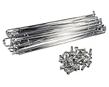 2EXTREME Speichen Satz 207mm 36 Stück Felge kompatibel für Kreidler Florett Cross Mofa Moped Set Kit