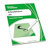 Hochwertige A4-Schreibfolien, 100 Stück, Overheadfolie | Wiemann Lehrmittel