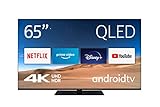 Nokia Smart TV 6500D - 65 Zoll Fernseher (164cm) Android TV (QLED, 4K UHD, WLAN, HDR, Triple Tuner DVB-C/S2/T2, Netflix, YouTube, Prime Video, Disney+)