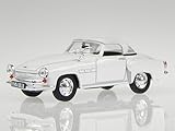 nn Wartburg 313 Sport DDR OstalgieModellauto mit Vitrine 1:43