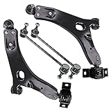 ATEC Germany 2x Querlenker Vorderachse vorne links & rechts mit Lagerbuchse und Traggelenk Kompatibel mit FORD FOCUS Mk1 (DAW, DBW)(DNW) (DFW)