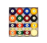 BILMAG Pool Billard Kugeln Kugelset Standard 57,2mm - für 7ft. 8ft. und 9ft. Pooltische