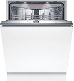 Bosch SBV6ZCX16E Serie 6 XXL-Geschirrspüler 60 cm, vollintegrierte Spülmaschine, Besteckschublade, Made in Germany, Extrem leise, Intelligent Programm, Max Flex Körbe, Rackmatic, Home Connect