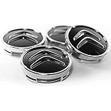 DOCHKA Nabenkappen Felgen Kappen Felgendeckel Radkappen Radnabendeckel Nabendeckel Felgenkappen für Citroen C1 C2 C3 C4 C5 X C6 Picasso Aircross ami Xsara Cactus Elysee, 4 X 60mm