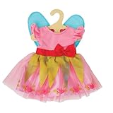 Heless 2430 - Puppenkleidung im Design Prinzessin Lillifee, Kleid mit pinker Schleife für Puppen und Kuscheltiere der Größe 35 - 45 cm