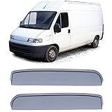 Windabweiser Regenabweiser Windschutz Schwarz für Fiat Ducato 2 230 244 94-06