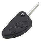 ✅ Schlüsselgehäuse Fernbedienung für Alfa Romeo GT 147 156 166 3 Tasten ALFA-02✅